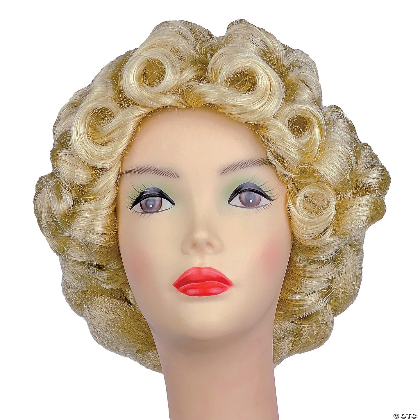 1870"S VICTORIAN WIG PLATINUM BLONDE 613