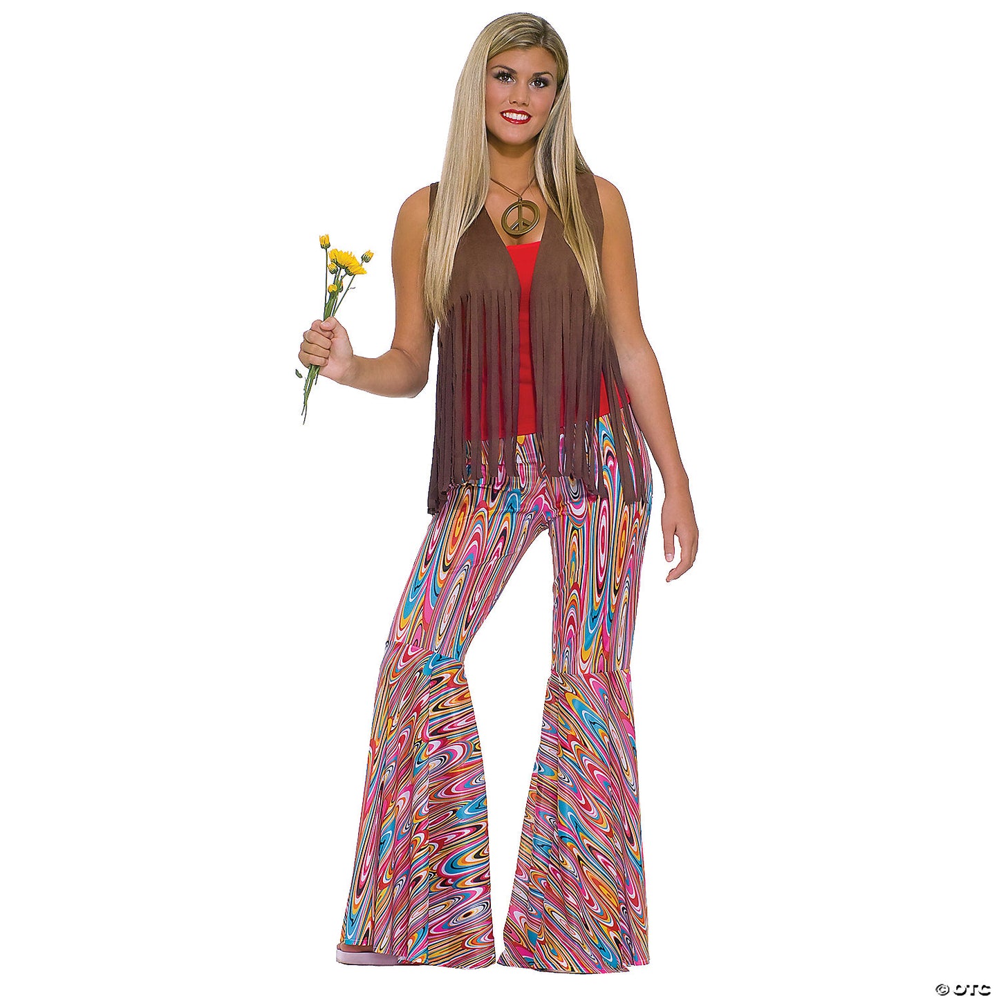 WOMEN'S BELL BOTTOM PANTS FM61660