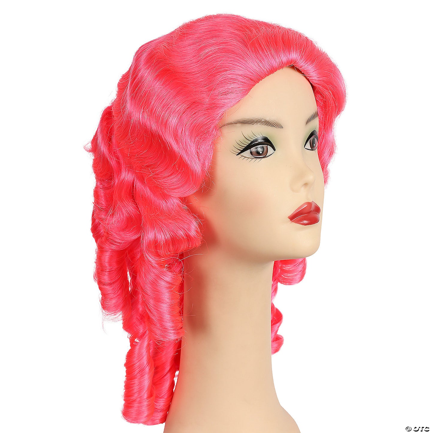 SOUTHERN BELLE CLOWN WIG-HOT PINK