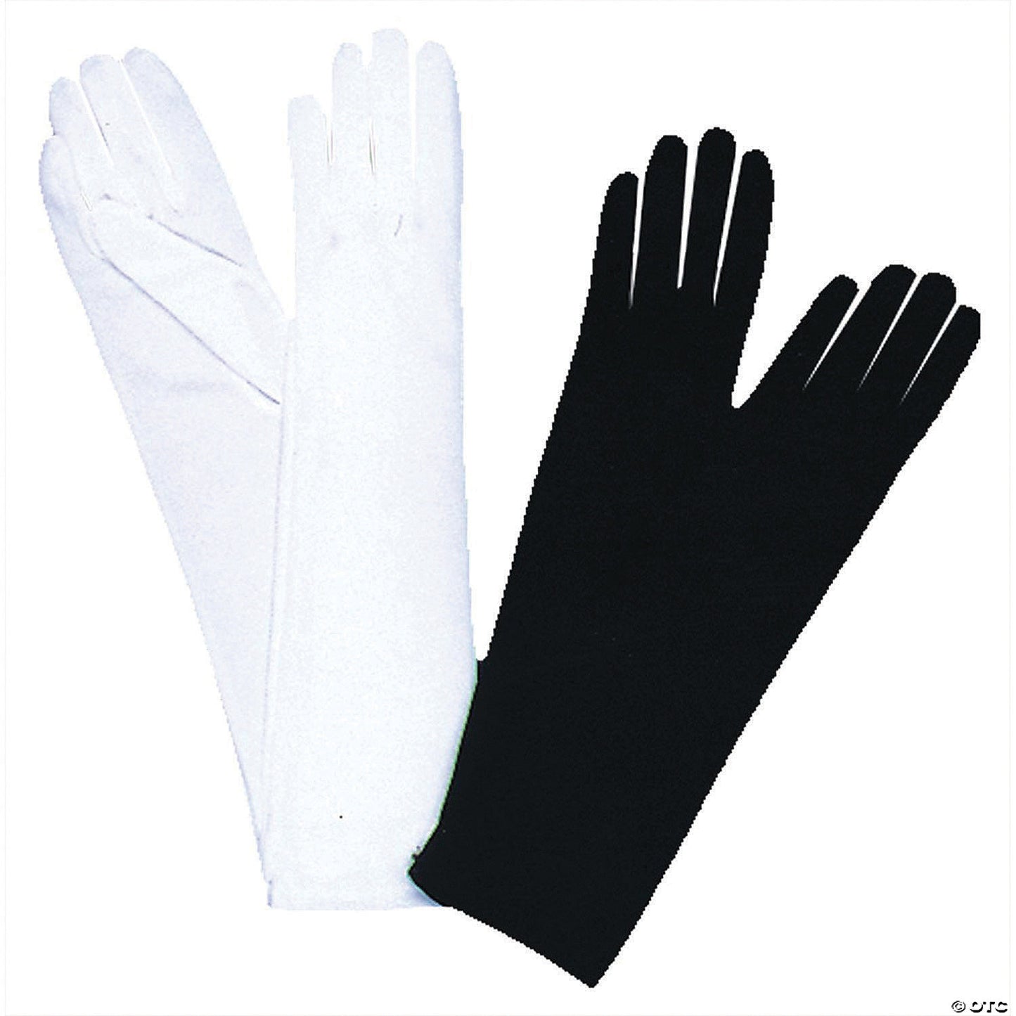 ELBOW LENGTH GLOVES-BLACK
