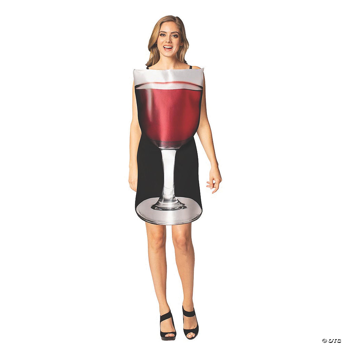 WM GET REAL GLASS OF RED WINE CSTM