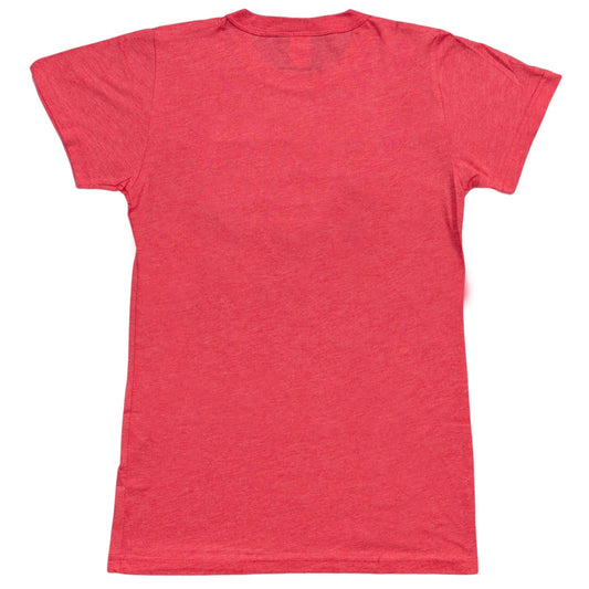 Wonder Woman Logo Red Juniors T-Shirt