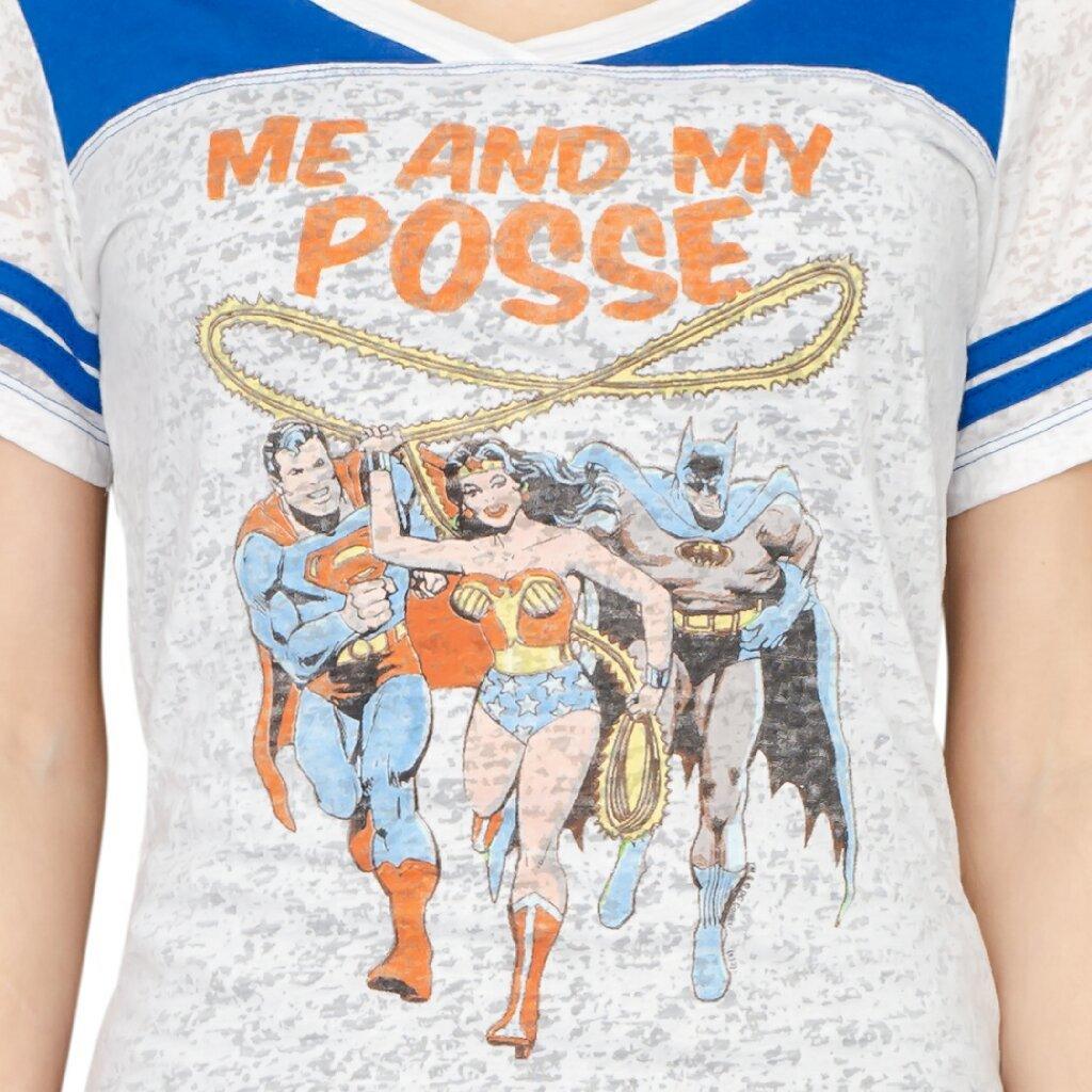 Wonder Woman Me and My Posse Juniors T-shirt