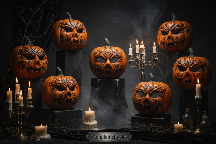 Pumpkin Masks
