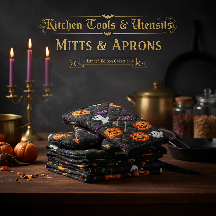 KITCHEN TOOL, UTENSIL-MITTS, APRONS