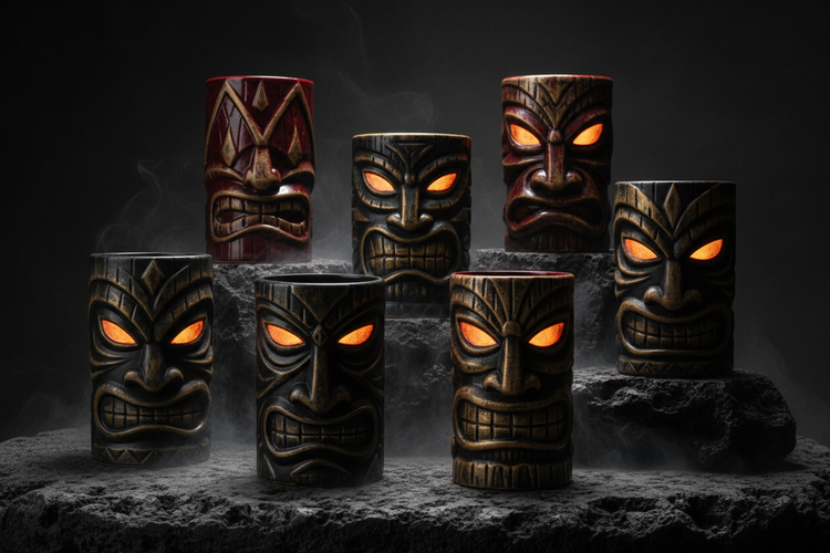 Tiki Mugs