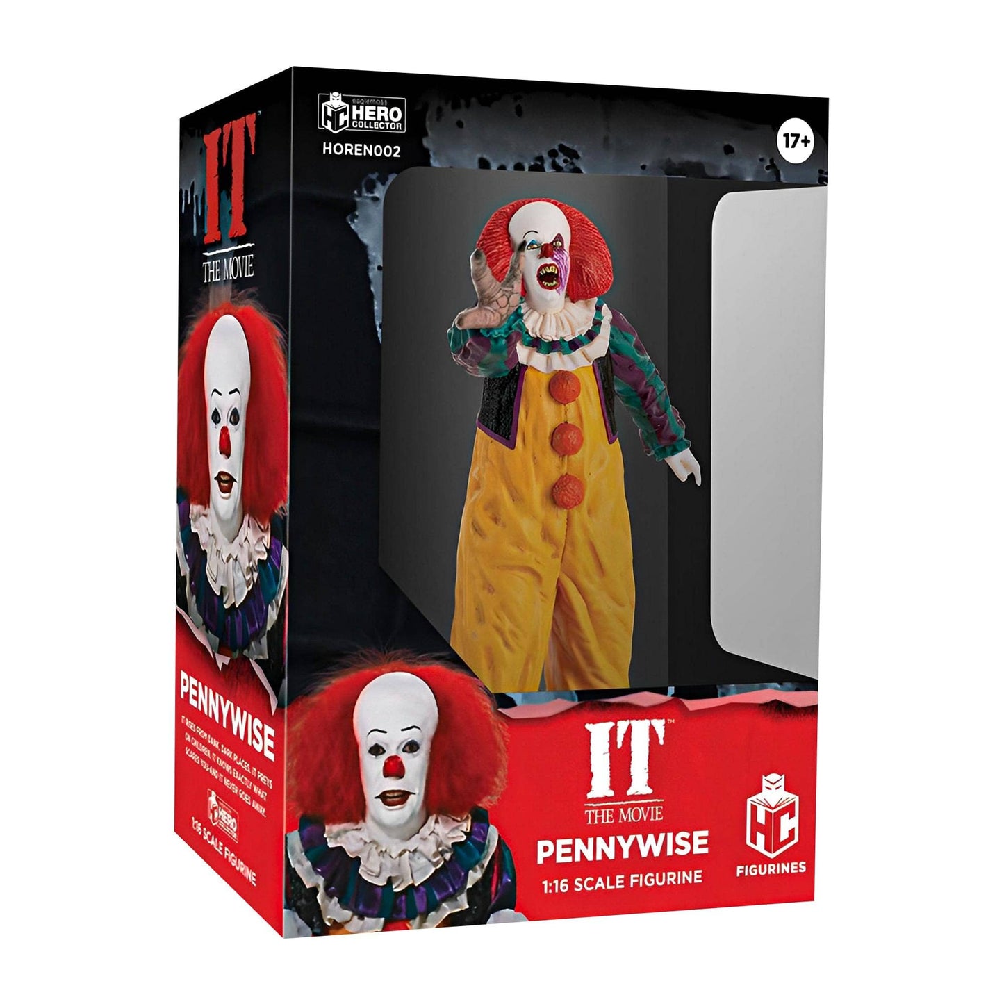 Toynk - Eaglemoss IT Pennywise (1990) 1:16 Scale Horror Figure