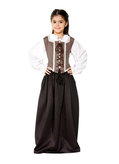 Girls Reversible Pirate Bodice