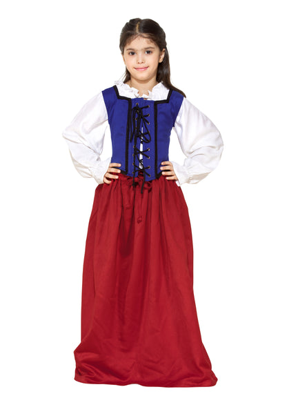 Girls Reversible Pirate Bodice