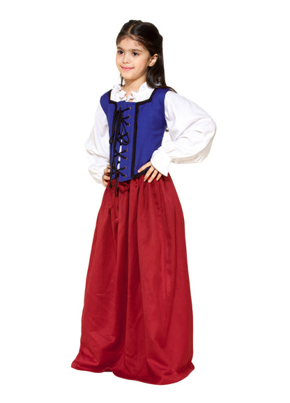 Girls Reversible Pirate Bodice