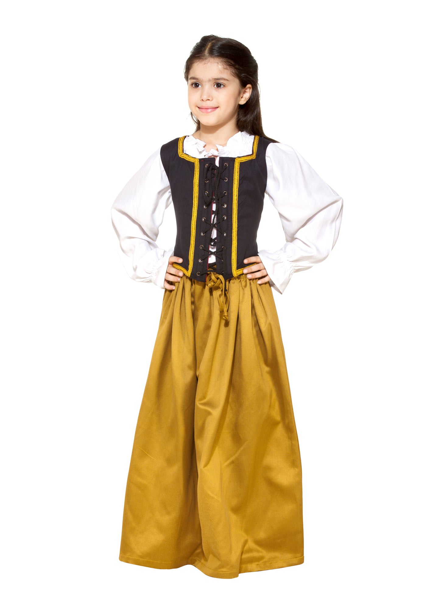 Girls Reversible Pirate Bodice