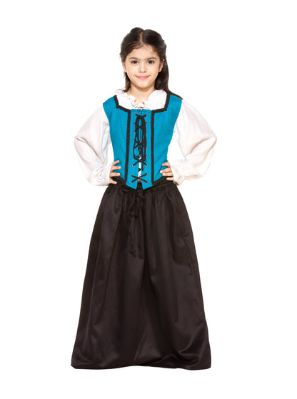 Girls Reversible Pirate Bodice
