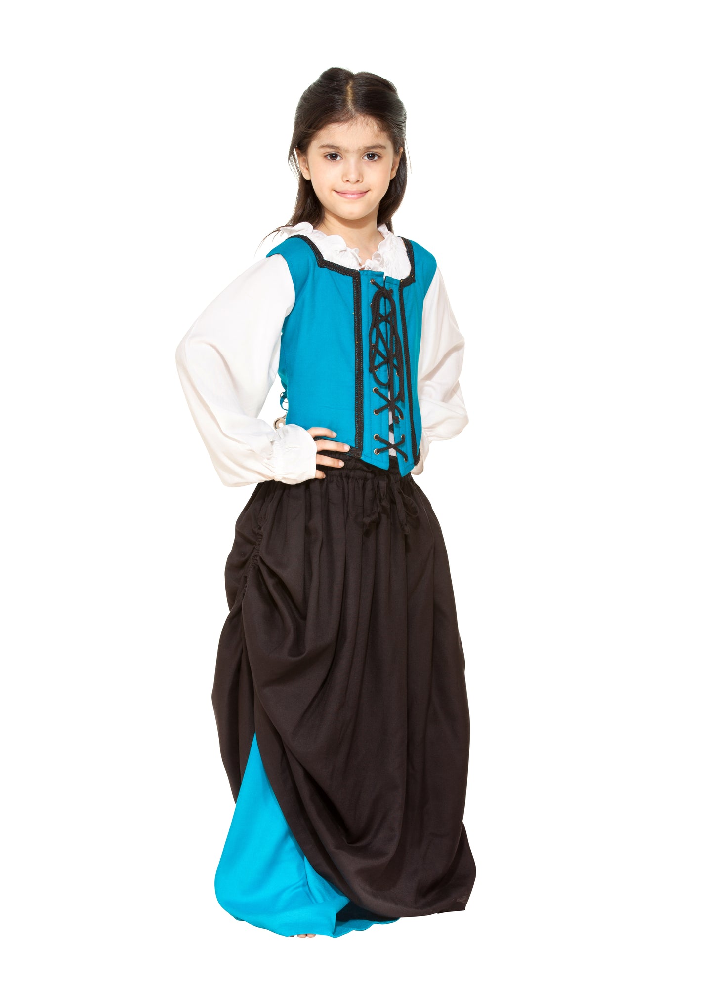 Girls Reversible Pirate Bodice
