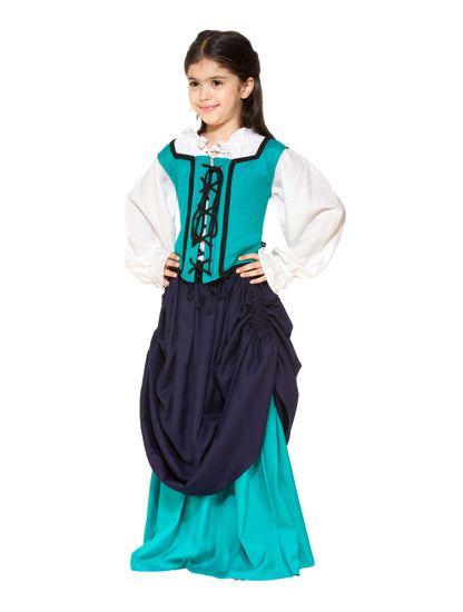 Girls Reversible Pirate Bodice