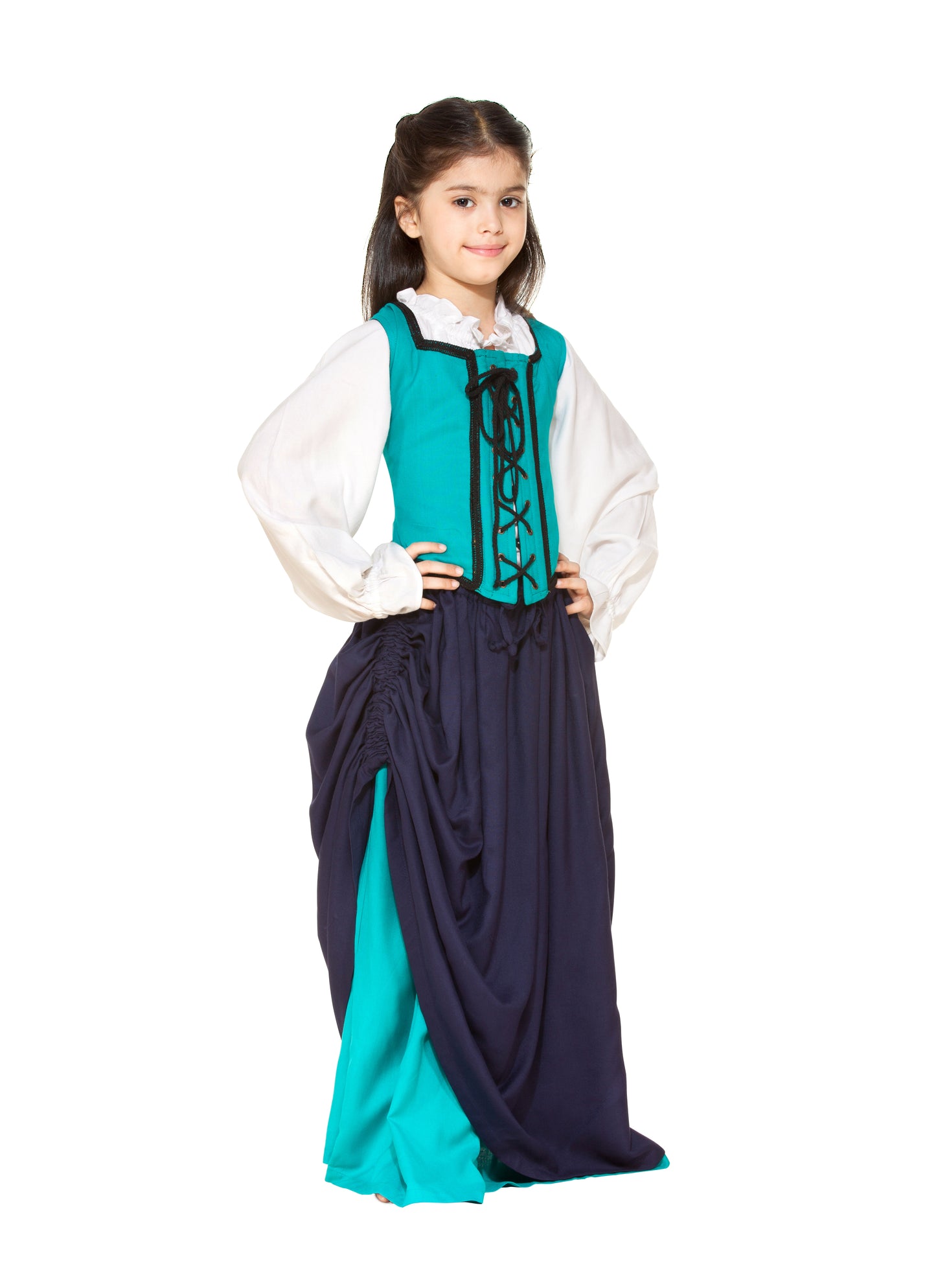 Girls Reversible Pirate Bodice