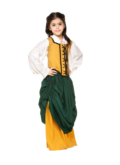 Girls Reversible Pirate Bodice