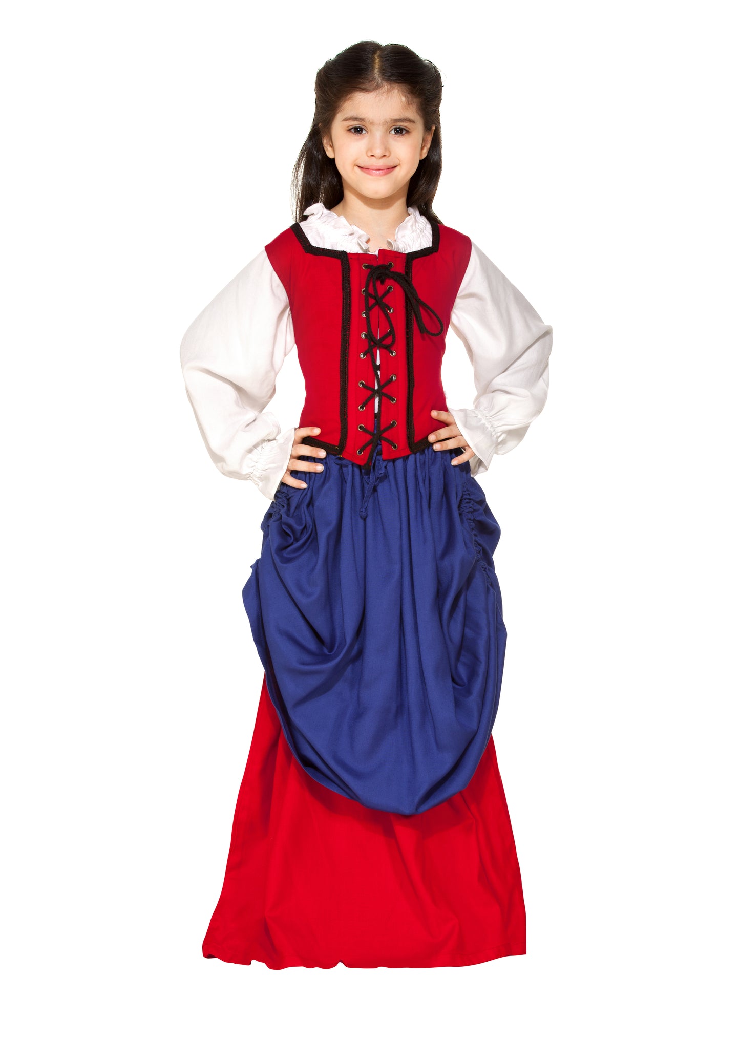 Girls Reversible Pirate Bodice