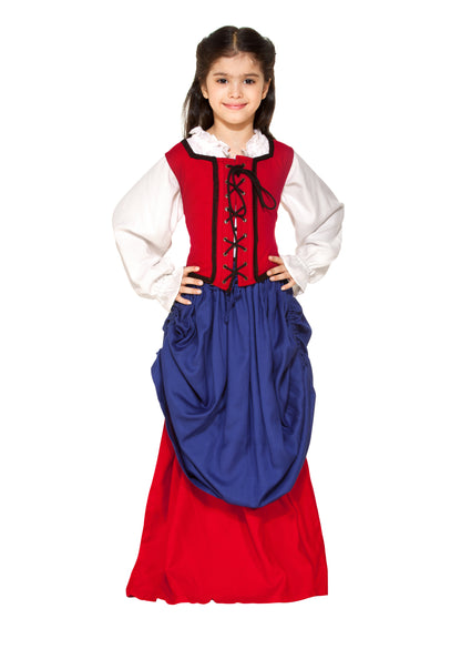 Girls Reversible Pirate Bodice