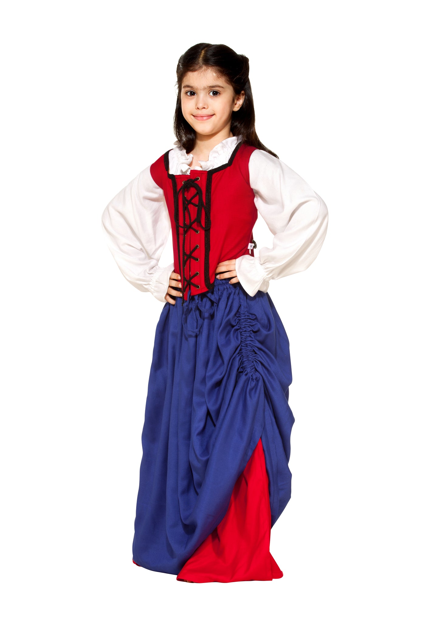 Girls Reversible Pirate Bodice