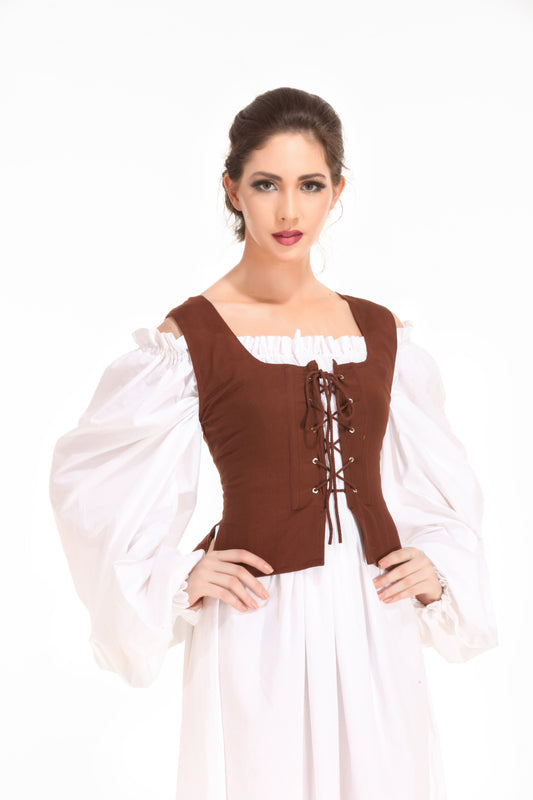 Reversible Peasant Bodice
