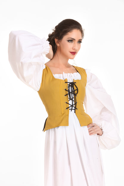 Reversible Peasant Bodice