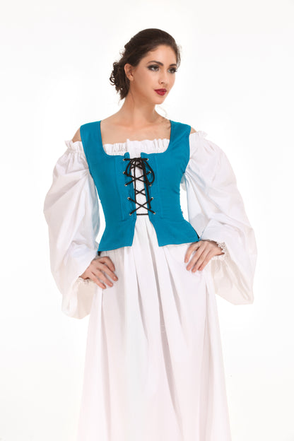 Reversible Peasant Bodice