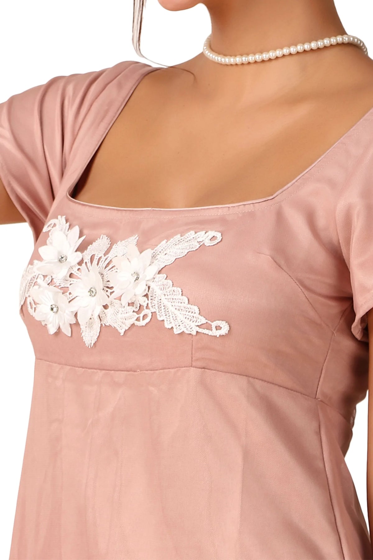 Daphne Bridgerton Net Dress