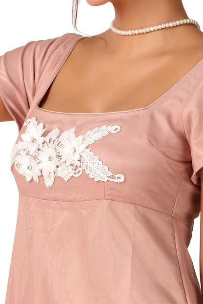 Daphne Bridgerton Net Dress