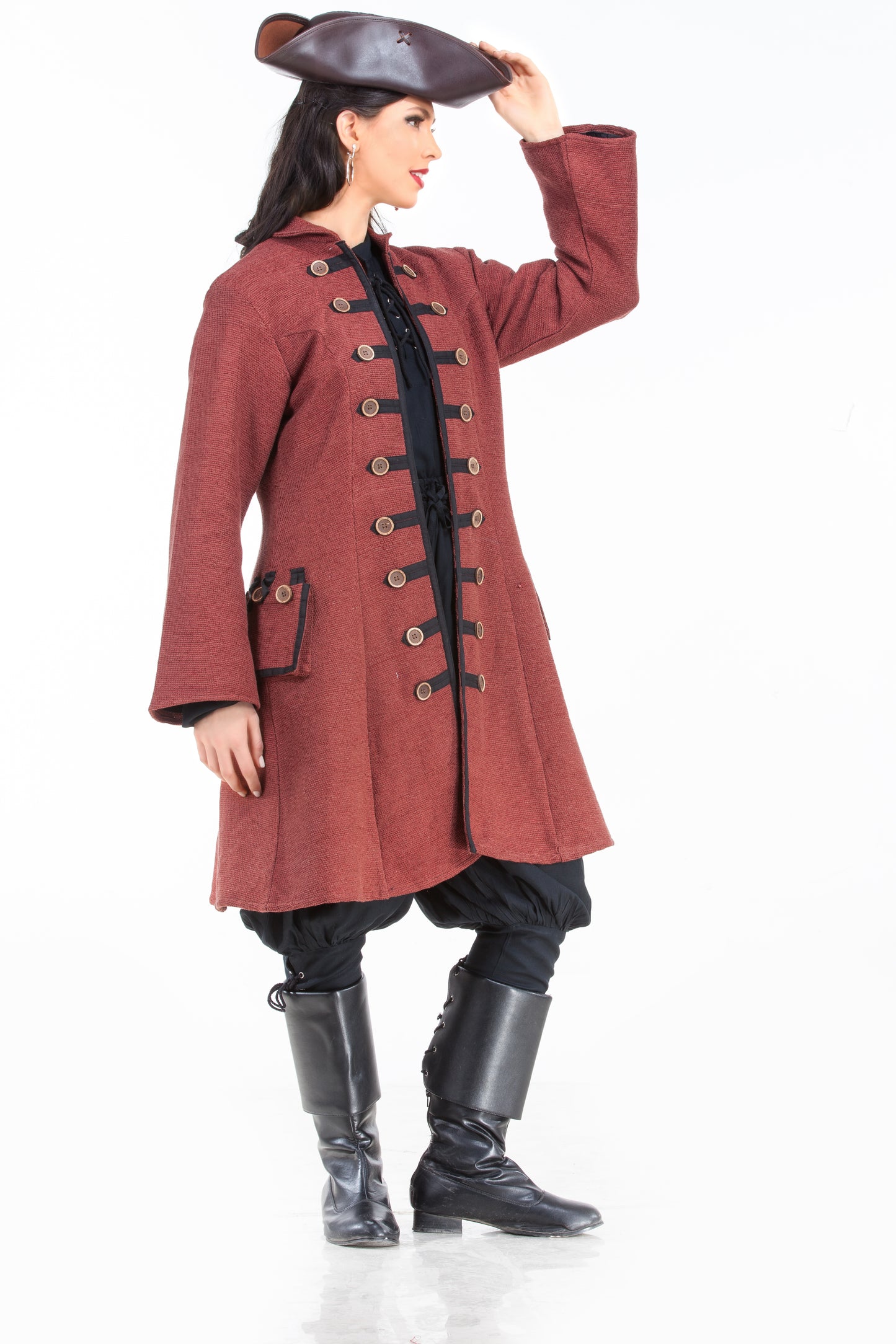 Captain Jacquotte Delahaye Pirate Coat