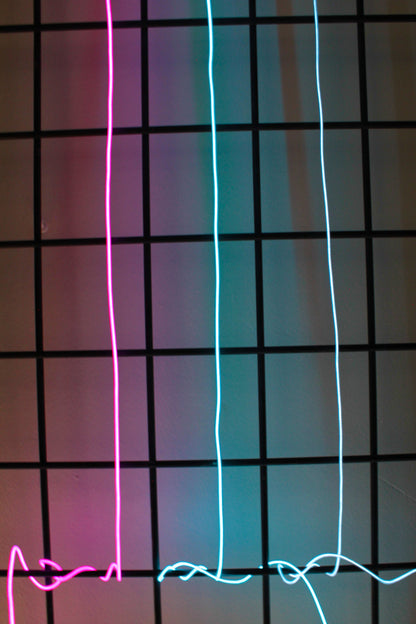 9' Neon String Light - Battery Operated