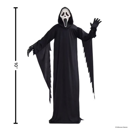 10 Ft. Ghost Face® Standing Outdoor Halloween Decoration