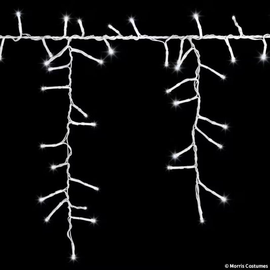 ICICLE LIGHT STRING-(COOL WHITE)