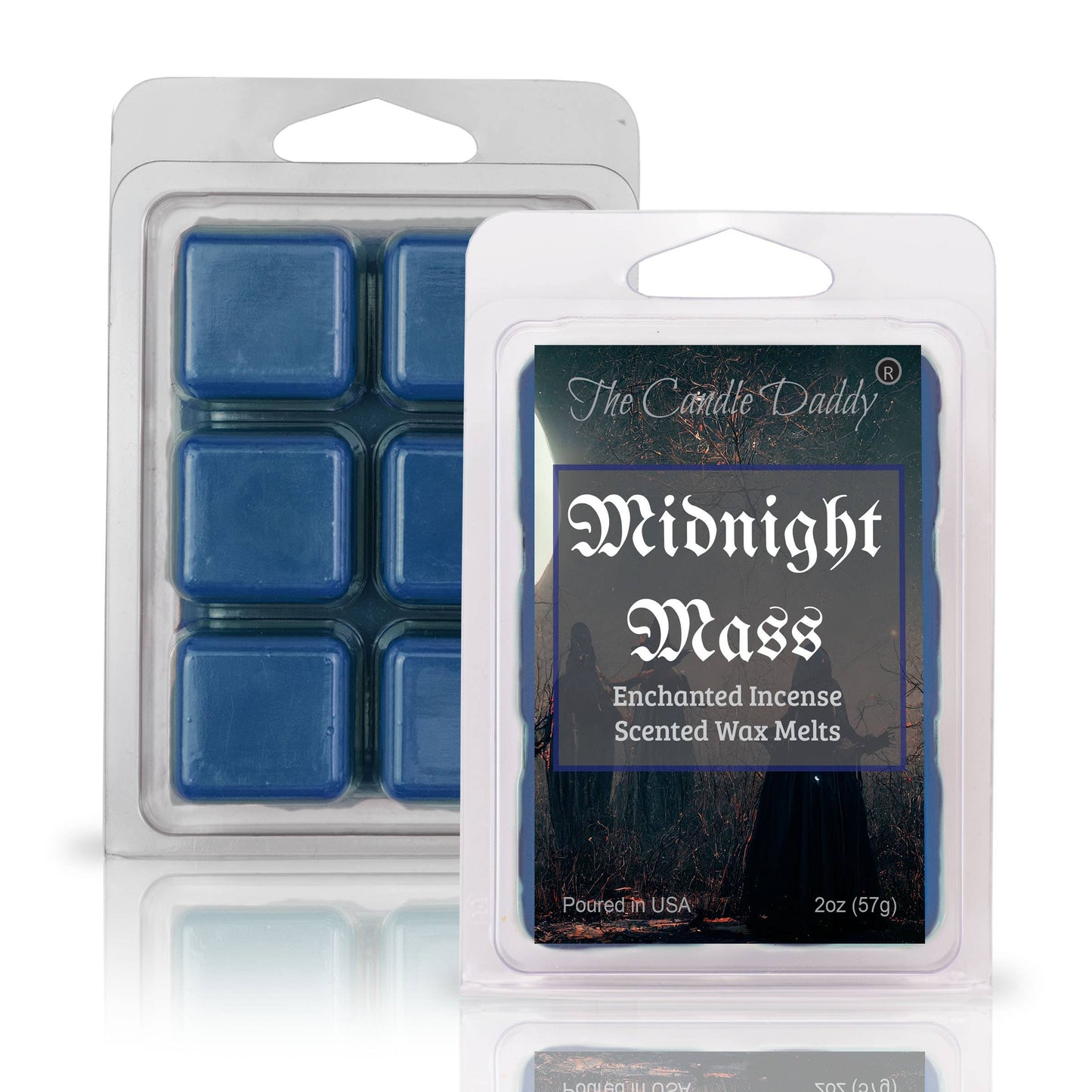 The Candle Daddy - FUNNY FALL HALLOWEEN - MIDNIGHT MASS - INCENSE WAX MELT