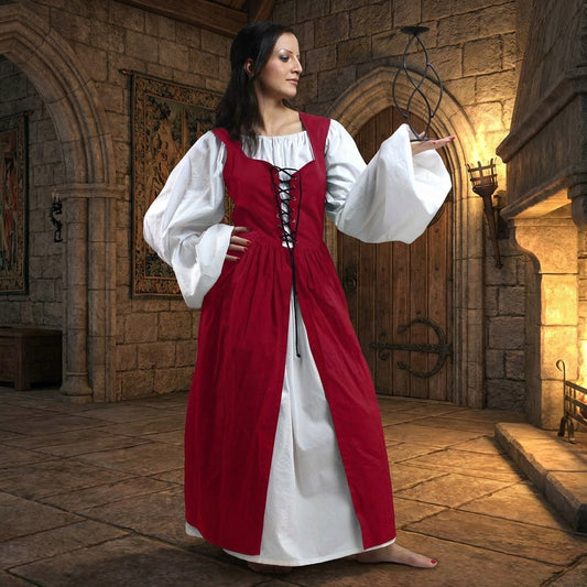 Ameline Peasant Dress