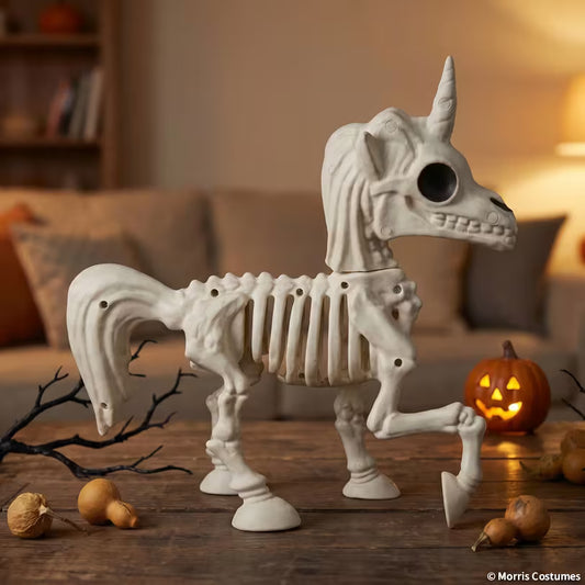 11" Unicorn Skeleton