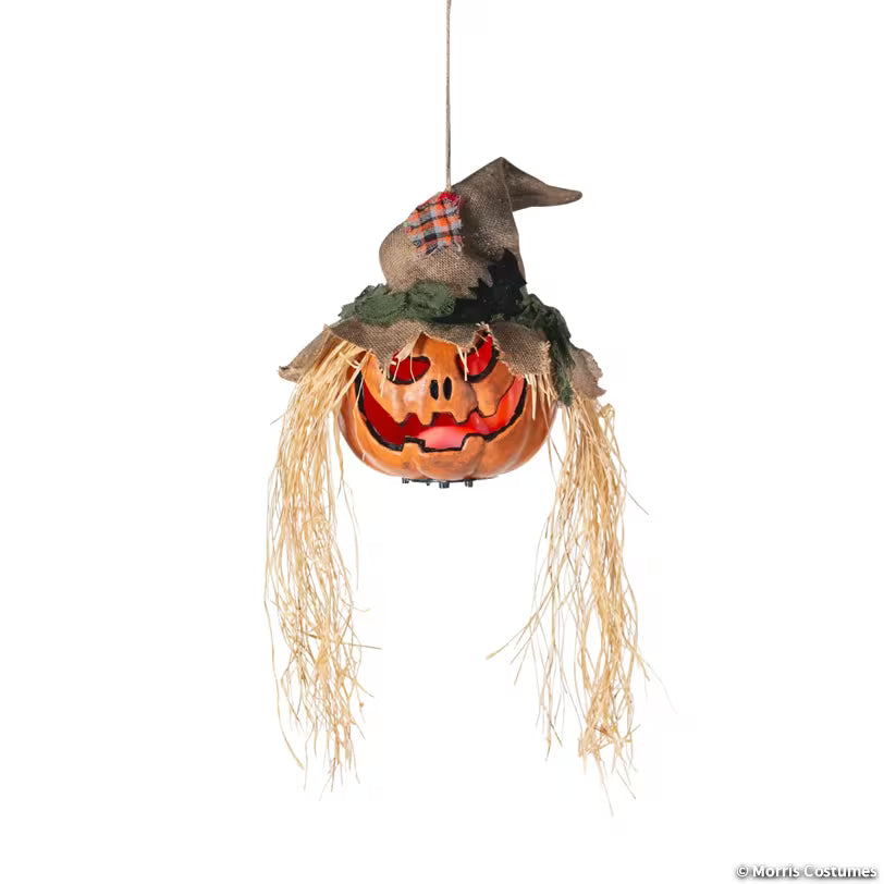 2 FT HANGING PUMPKIN HEAD
