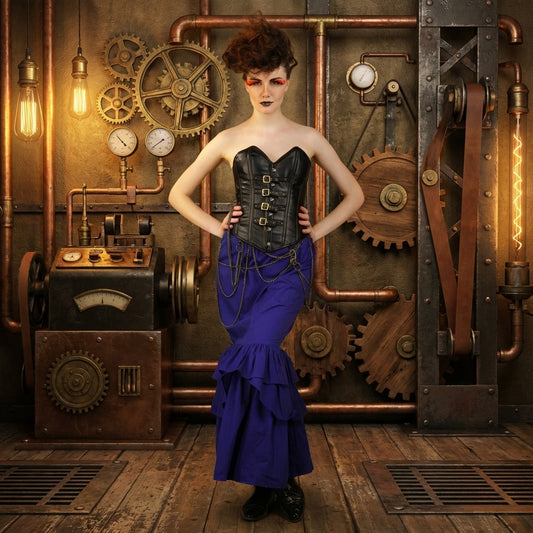 Captain Of The Skies Overbust Corset