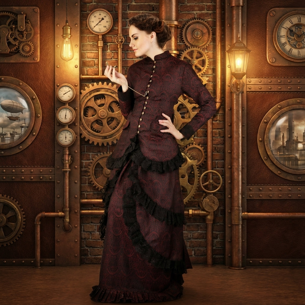 Brocade Dinner Blouse