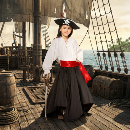 Girls Pirate Skirt