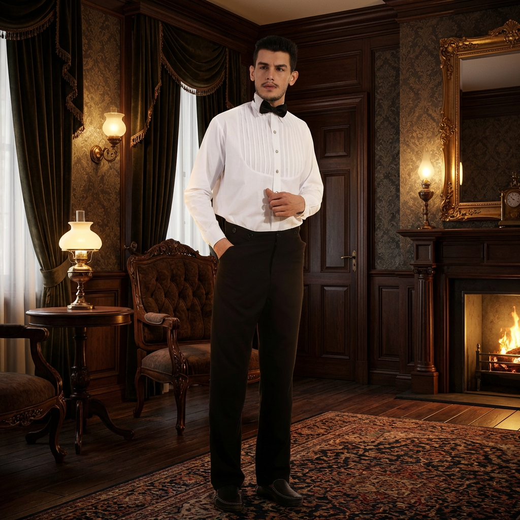 Classic Victorian Men's Shirt