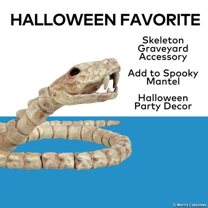 12 1/4" SLITHERING SKELETON SNAKE