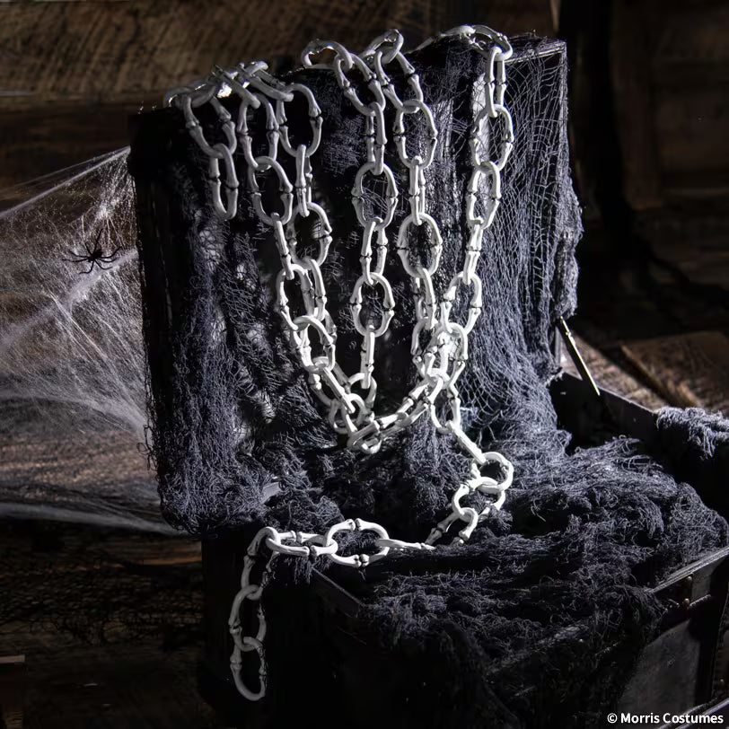 12 Ft. Grey Plastic Bone Link Chain