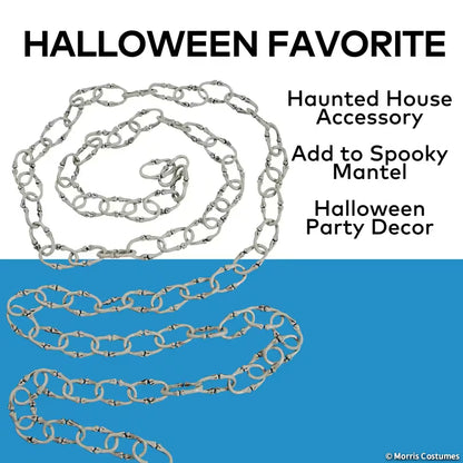 12 Ft. Grey Plastic Bone Link Chain