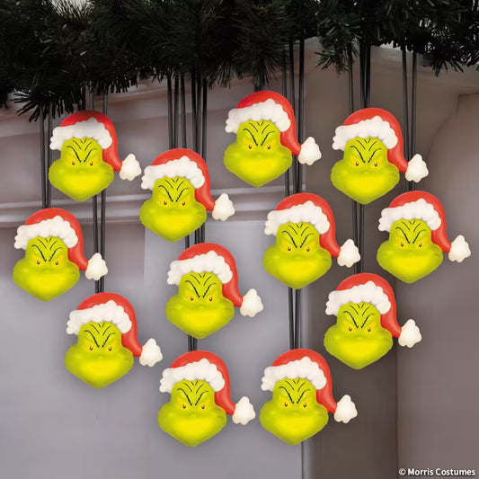 CHRISTMAS LIGHT STRING MUSICAL GRINCH