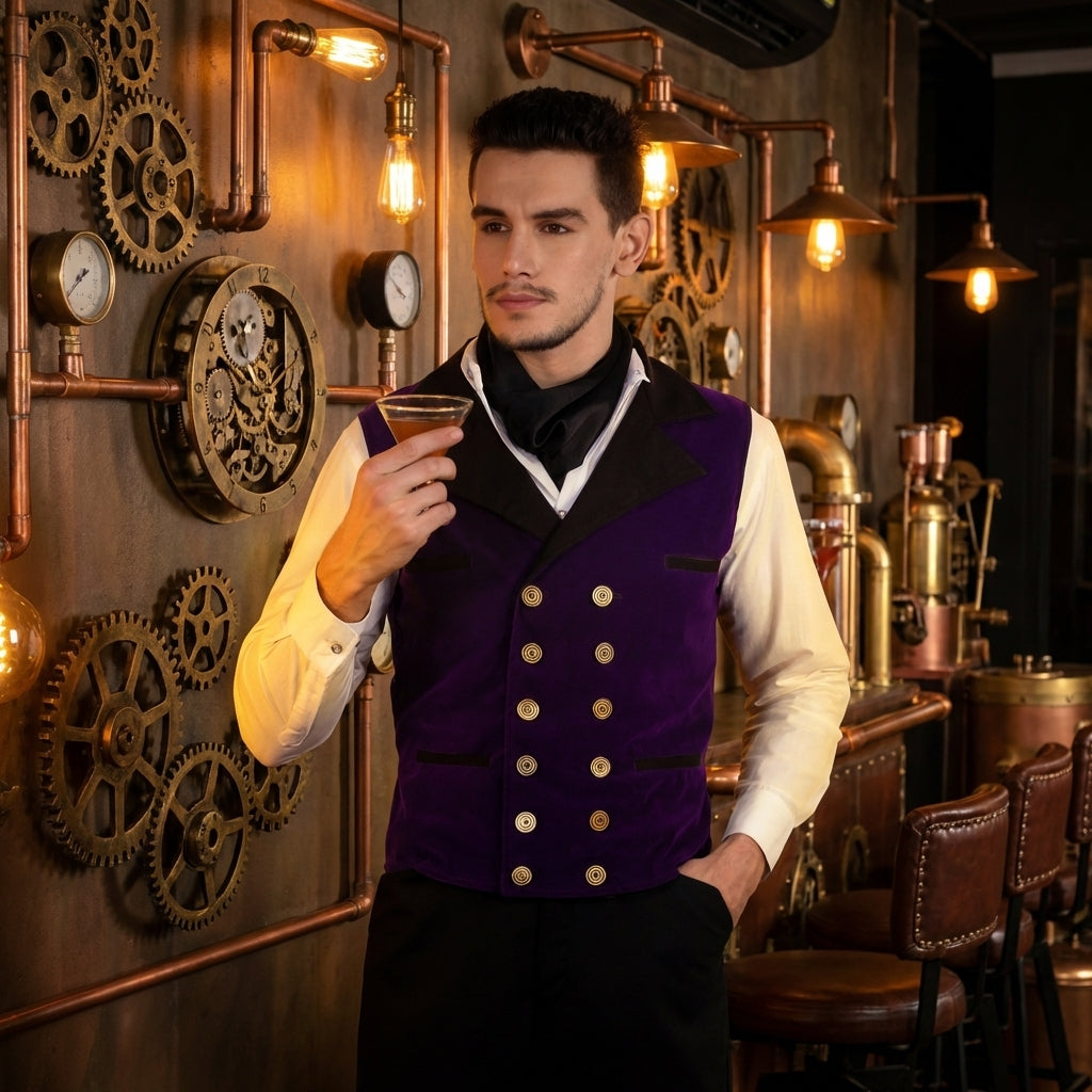 Joshua Velvet Vest
