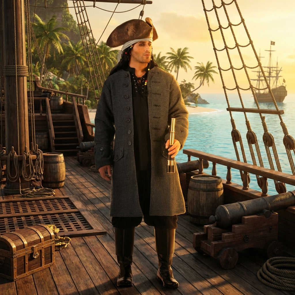 Jack Sparrow Pirate Coat