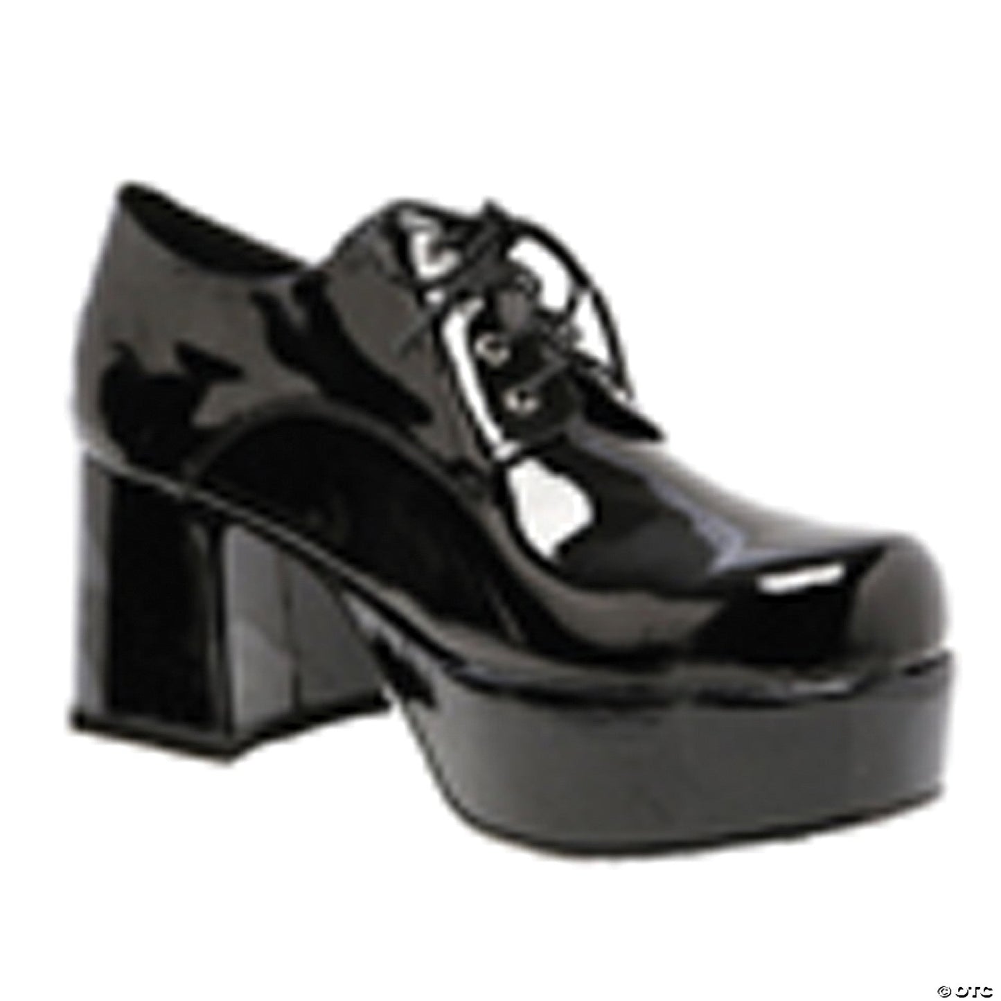 BLACK PLATFORM SHOES-SIZE 12/13