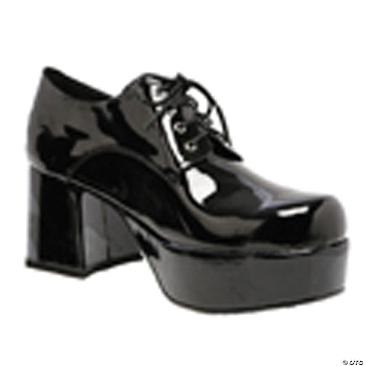 BLACK PLATFORM SHOES-SIZE 12/13