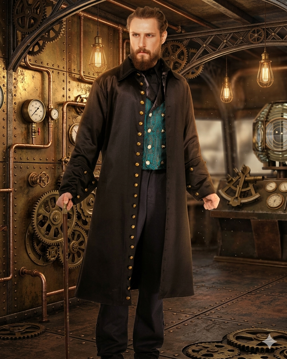 Black Vampire Coat
