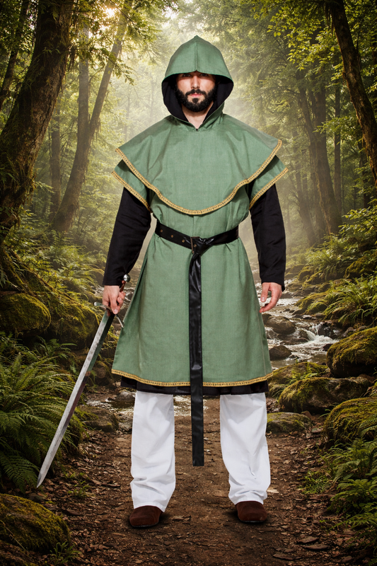 Medieval Huntsman Hood